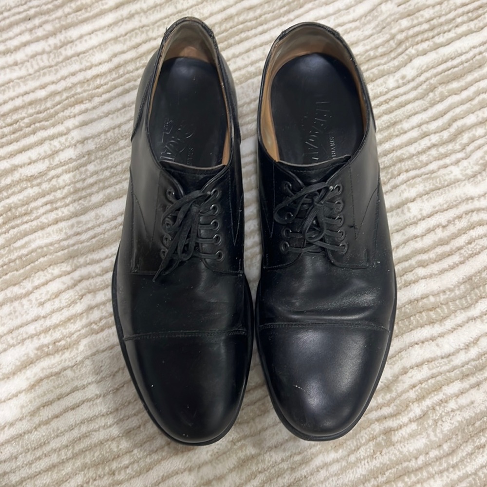 New! Ferragamo Men’s formal black shoes 8. Salvatore Ferragamo men’s shoes